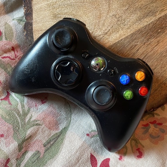 MICROSOFT 360 Wireless Remote BLACK Handheld Game Controller OEM Authentic - Picture 14 of 16